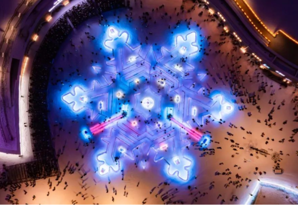 必打卡！雪花冰迷宫浪漫与挑战并存