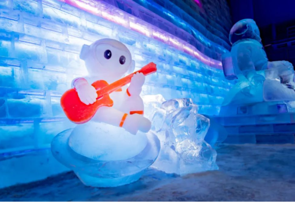 颜值逆天！又是被梦幻冰雪馆治愈的一天