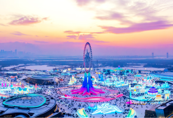 哈尔滨冰雪大世界再获IAI传鉴国际广告奖金奖