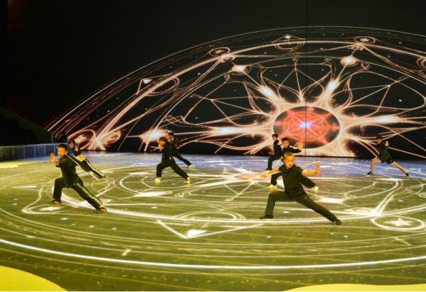 【全面升级 震撼回归】大型全景奇幻秀《王的战车》紧张排练中