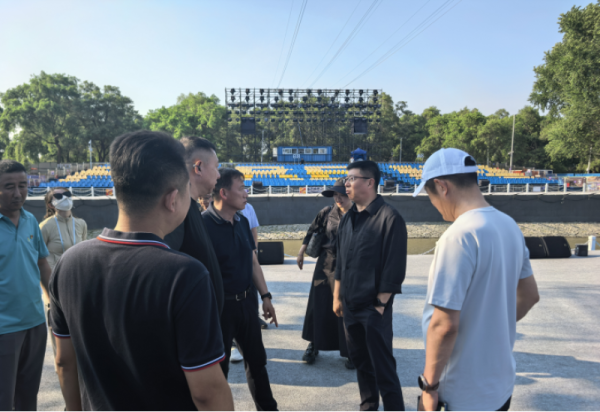 筑牢安全基石 打造文旅精品 集团领导深入《遇见·哈尔滨》大型江上沉浸式演出项目一线调研指导