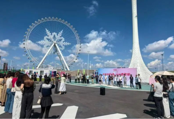 “火炬燃心动 冰城遇挚爱” 青年交友活动在哈尔滨冰雪大世界圆满成功