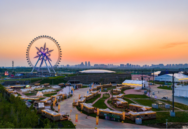 大床房低至288元！周末露营，当然要来哈尔滨冰雪大世界生态露营区！