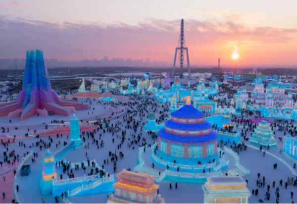 哈尔滨冰雪大世界为您“圆梦”，快来看看谁的愿望成真了？！