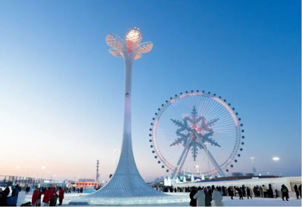 “雪韵丁香”火炬塔系列文创来啦！快将这份独特的亚冬记忆带回家~