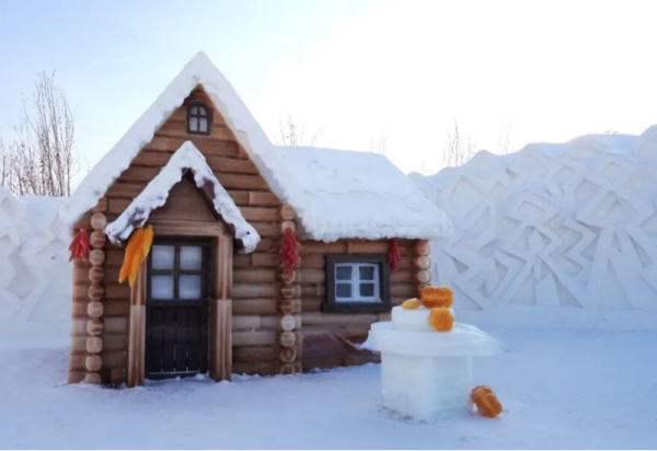 全新科技加持  植物彩色冰绘就冰雪生态童话新景观