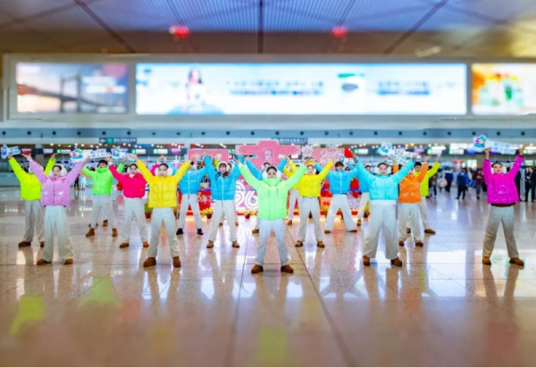 邂逅冰城初印象 太平国际机场快闪迎接八方来客