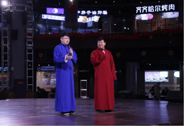 花灯融瑞雪 文明润新区“我们的节日·元宵”主题活动成功举办