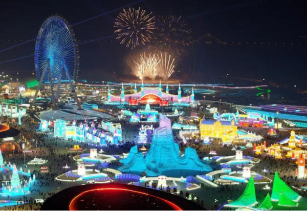 【媒体关注】哈尔滨冰雪大世界“龙头高昂”