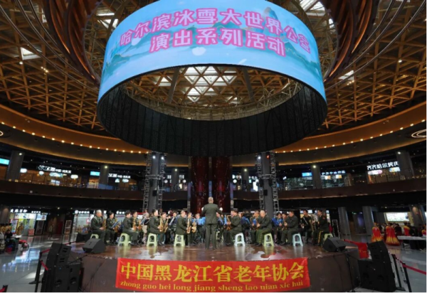 银龄展风采 艺韵伴春光 黑龙江省老年协会专场演出温情上演