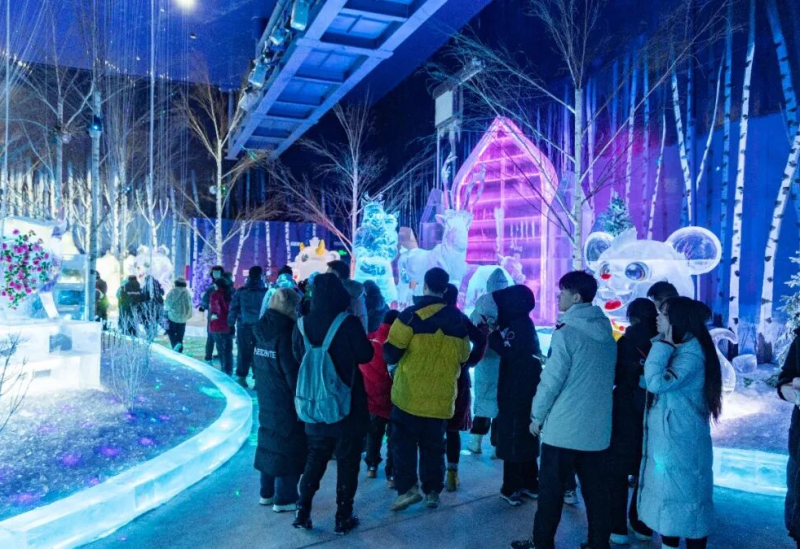 打卡梦幻冰雪馆 一站式解锁冰雪版哈尔滨地标